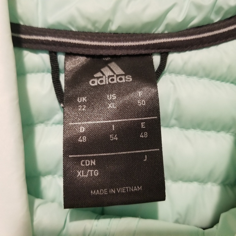 Women's Adidas Outdoor Puffer Jacket - Picture 3 of 7